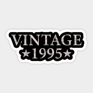 Birthday gifts vintage 1995 Sticker